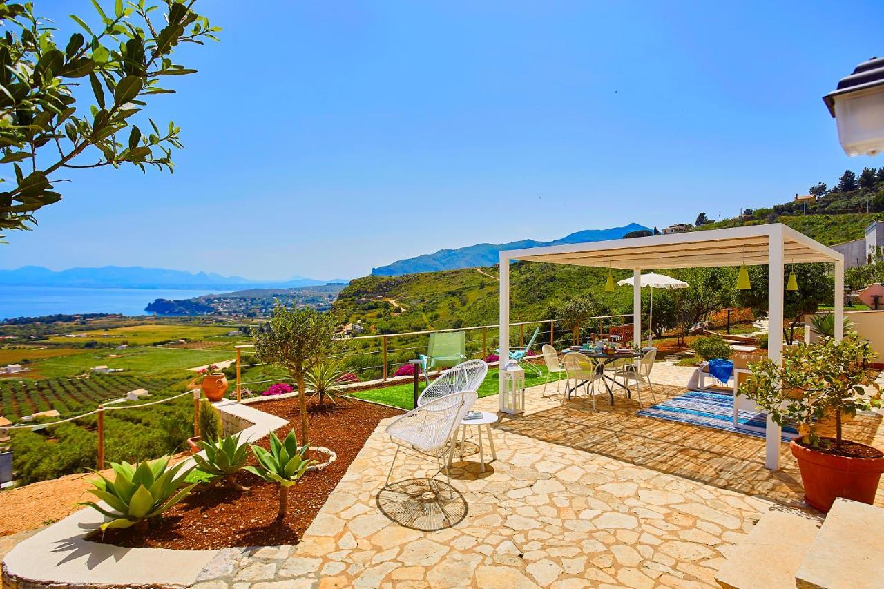 Villa Brezza Marina - Scopello-Villas Exterior foto