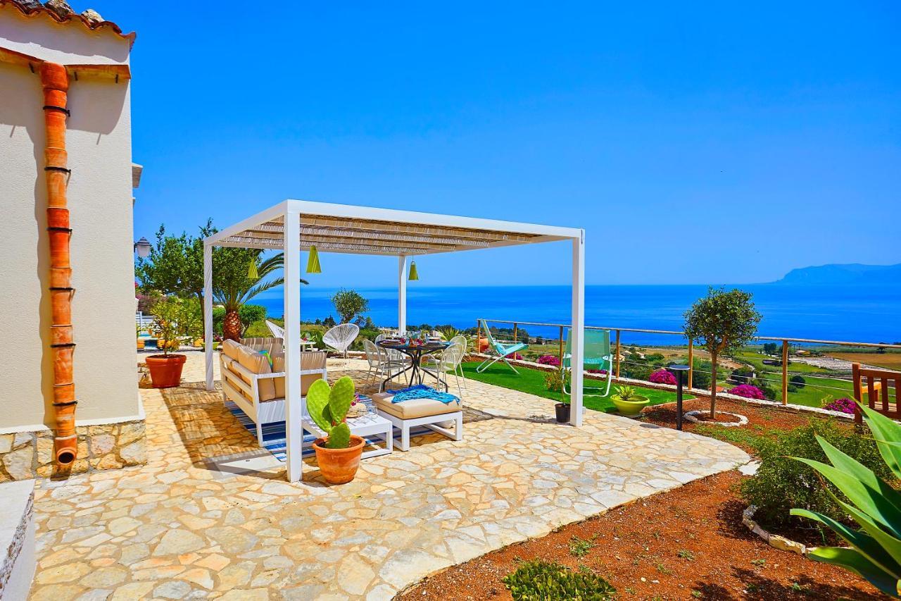 Villa Brezza Marina - Scopello-Villas Exterior foto