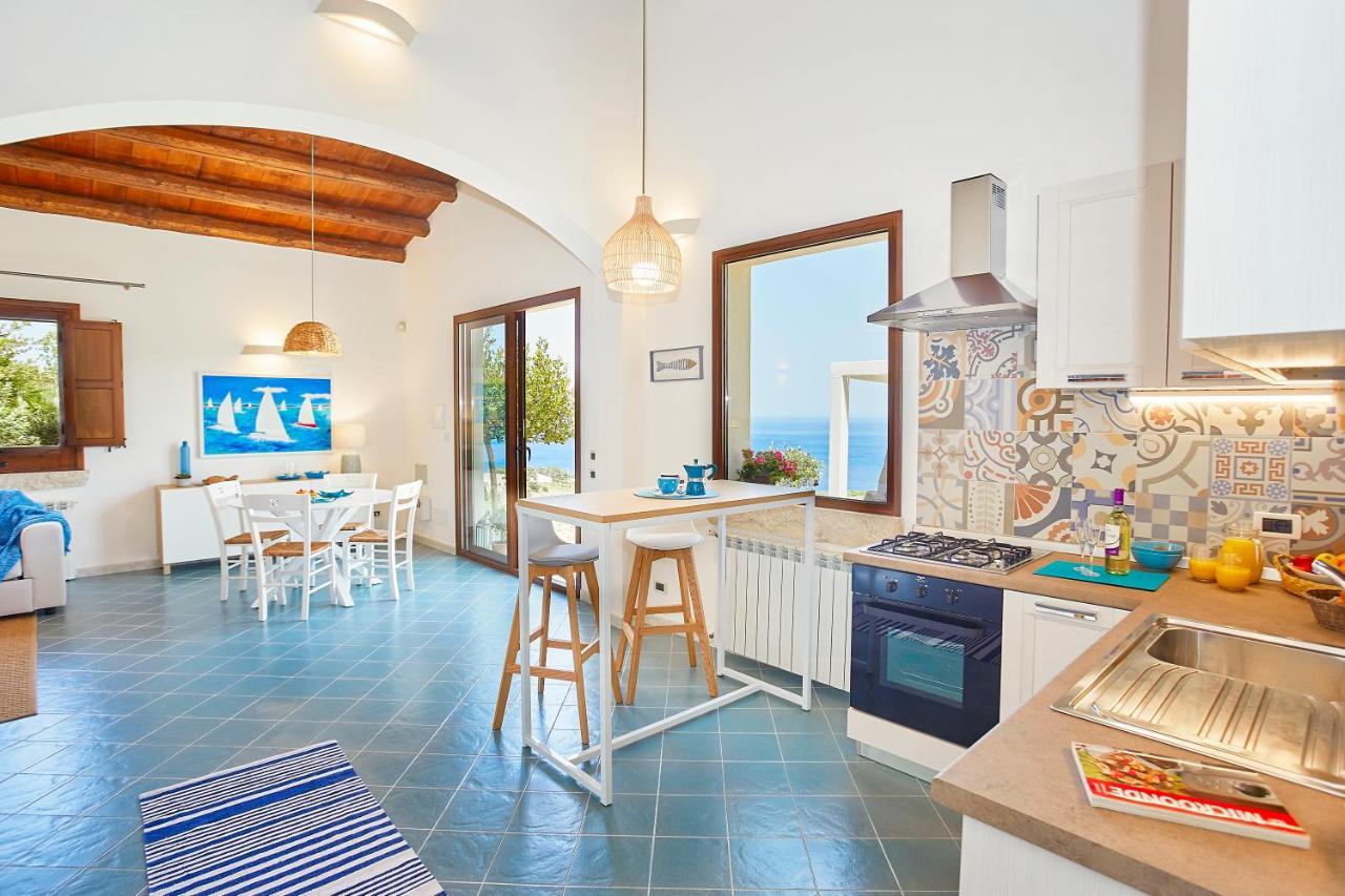 Villa Brezza Marina - Scopello-Villas Exterior foto