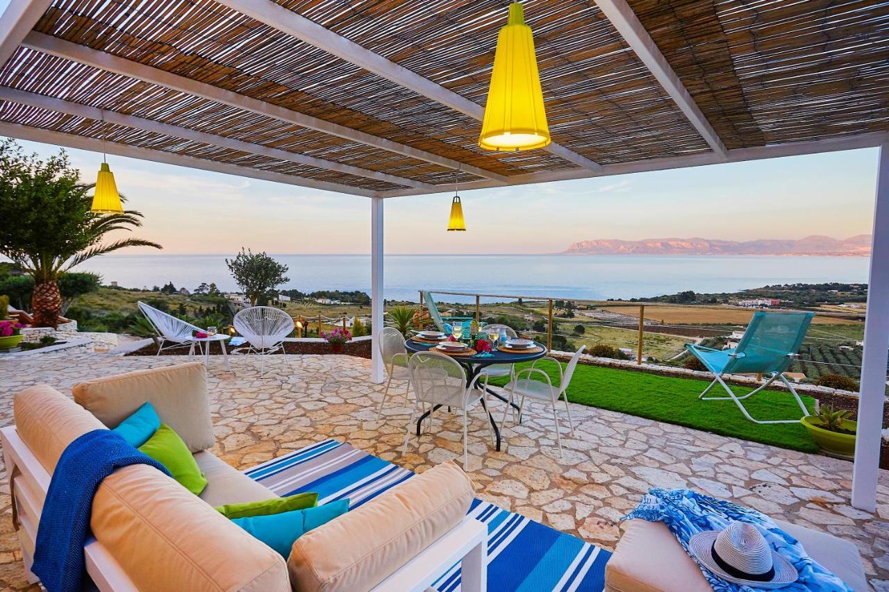 Villa Brezza Marina - Scopello-Villas Exterior foto