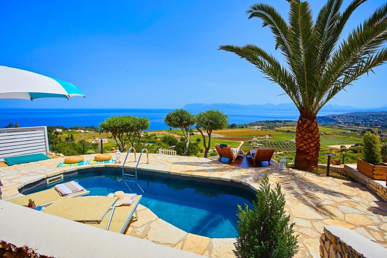 Villa Brezza Marina - Scopello-Villas Exterior foto