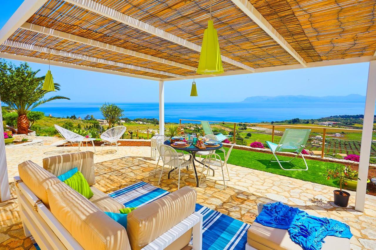 Villa Brezza Marina - Scopello-Villas Exterior foto